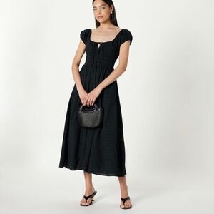 The Drop NWT Melody Cap Sleeve Eyelet Dress‎ XXS
